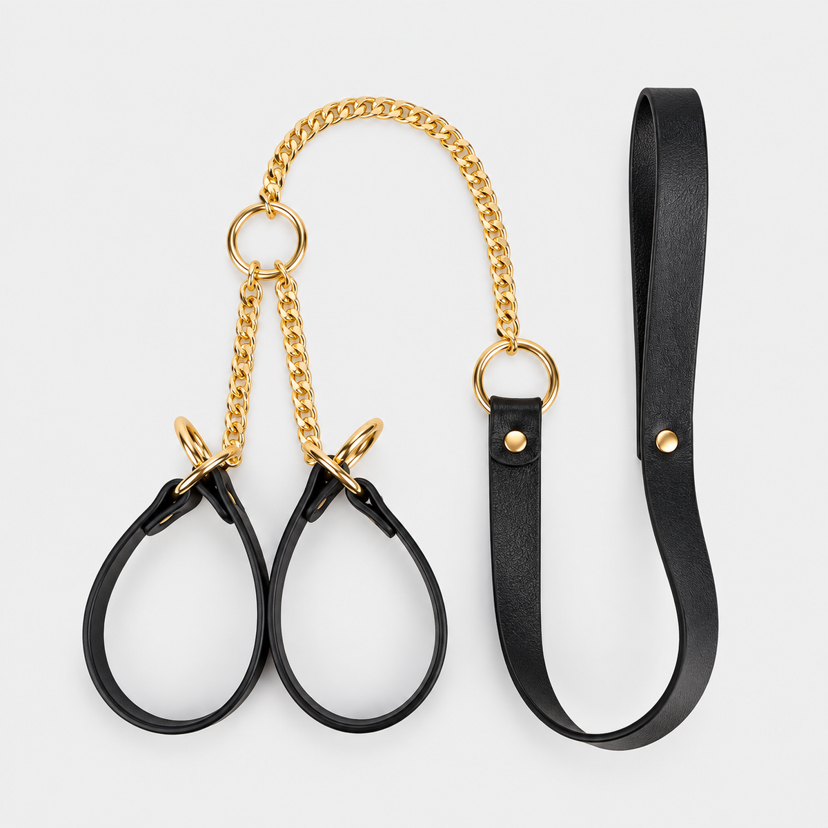 Wrist Cuffs & Chain Leash